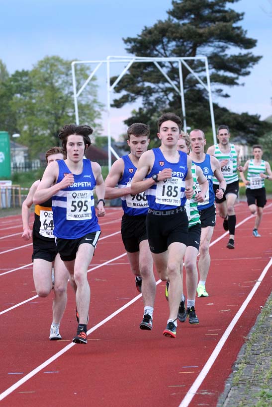 3000 metres, 2021 North East Grand Prix No. 2, Monkton, Wednesday, May 19th. Photo: David T. Hewitson/Sports for All Pics